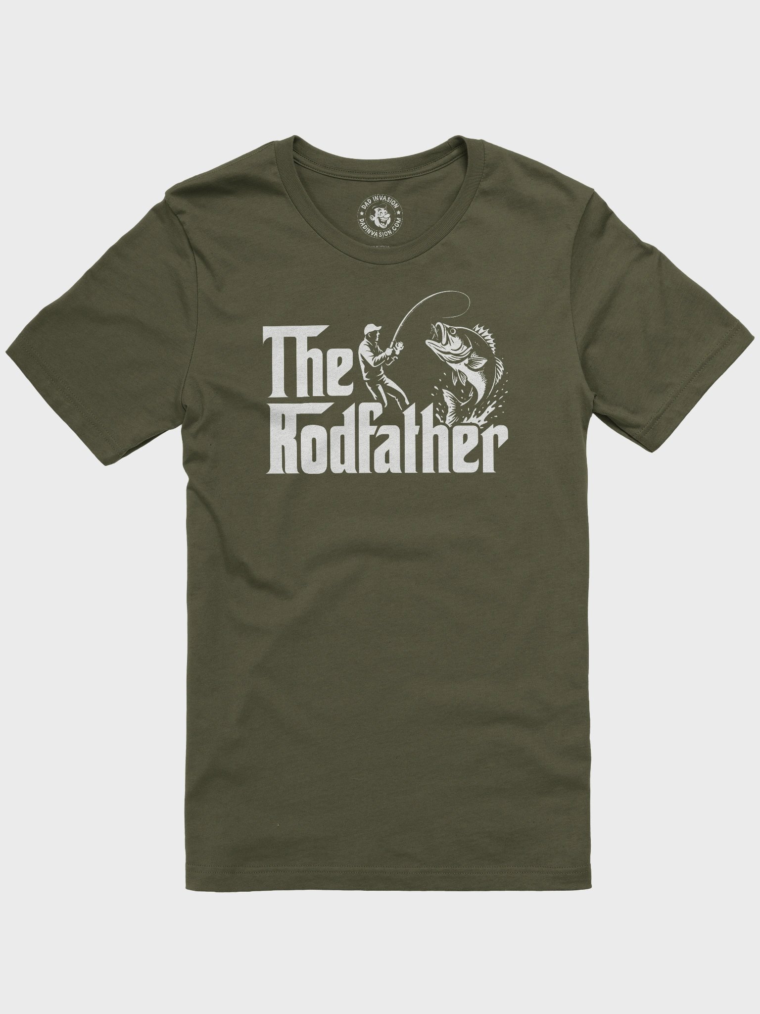 The Rodfather Funny Fishing Dad T-Shirt product image (1)