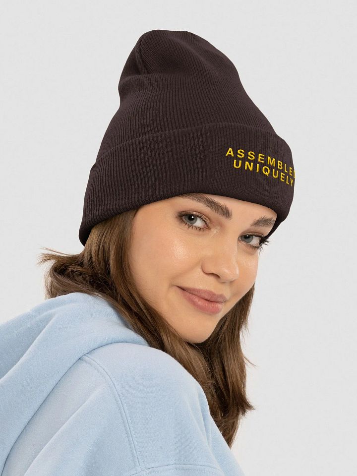 The AU Beanie (Brown) product image (1)