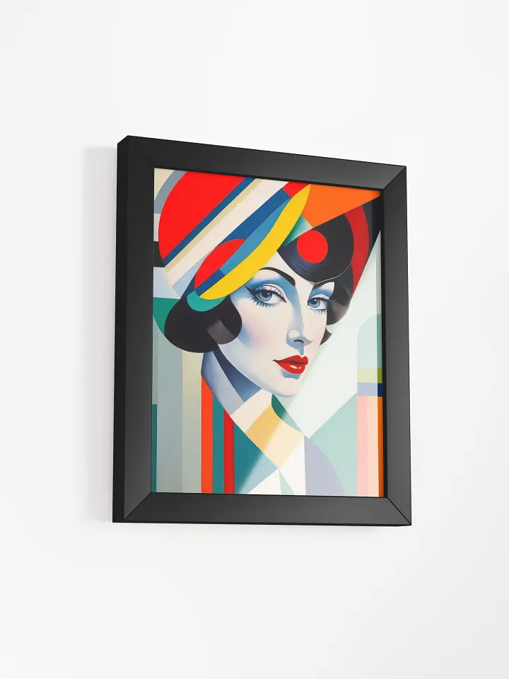 Vibrant Lucy - Flapper Girl - Wall Art - Framed product image (15)