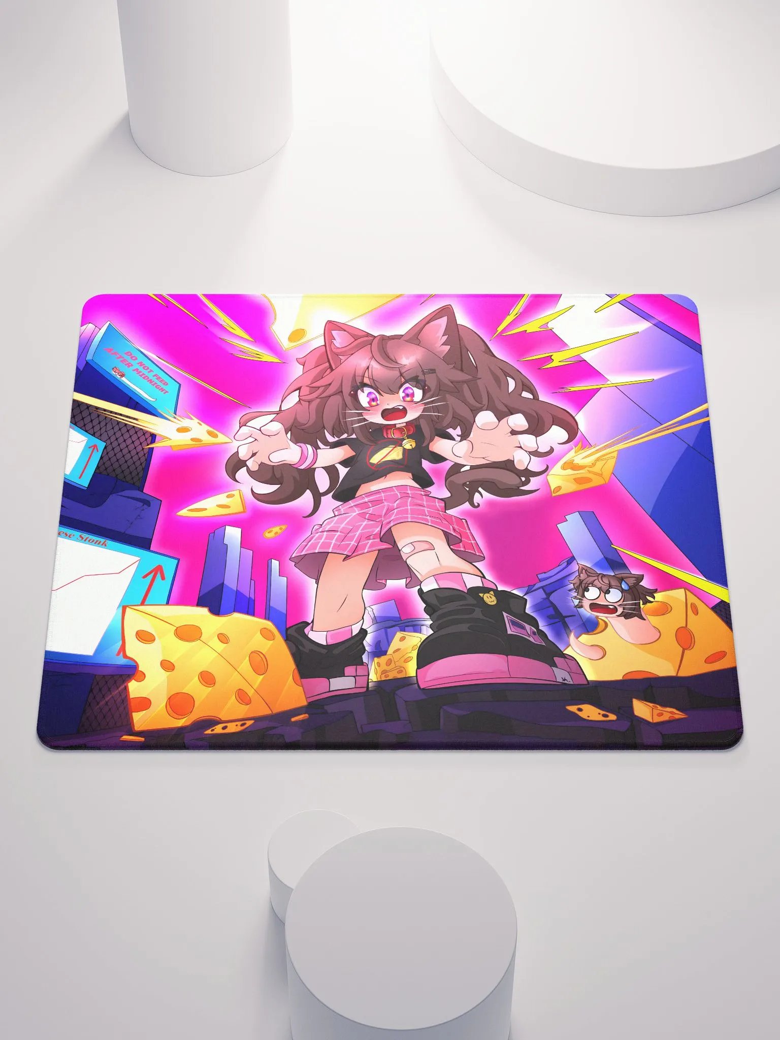 Cheesepocalypse Mouse Mat product image (1)