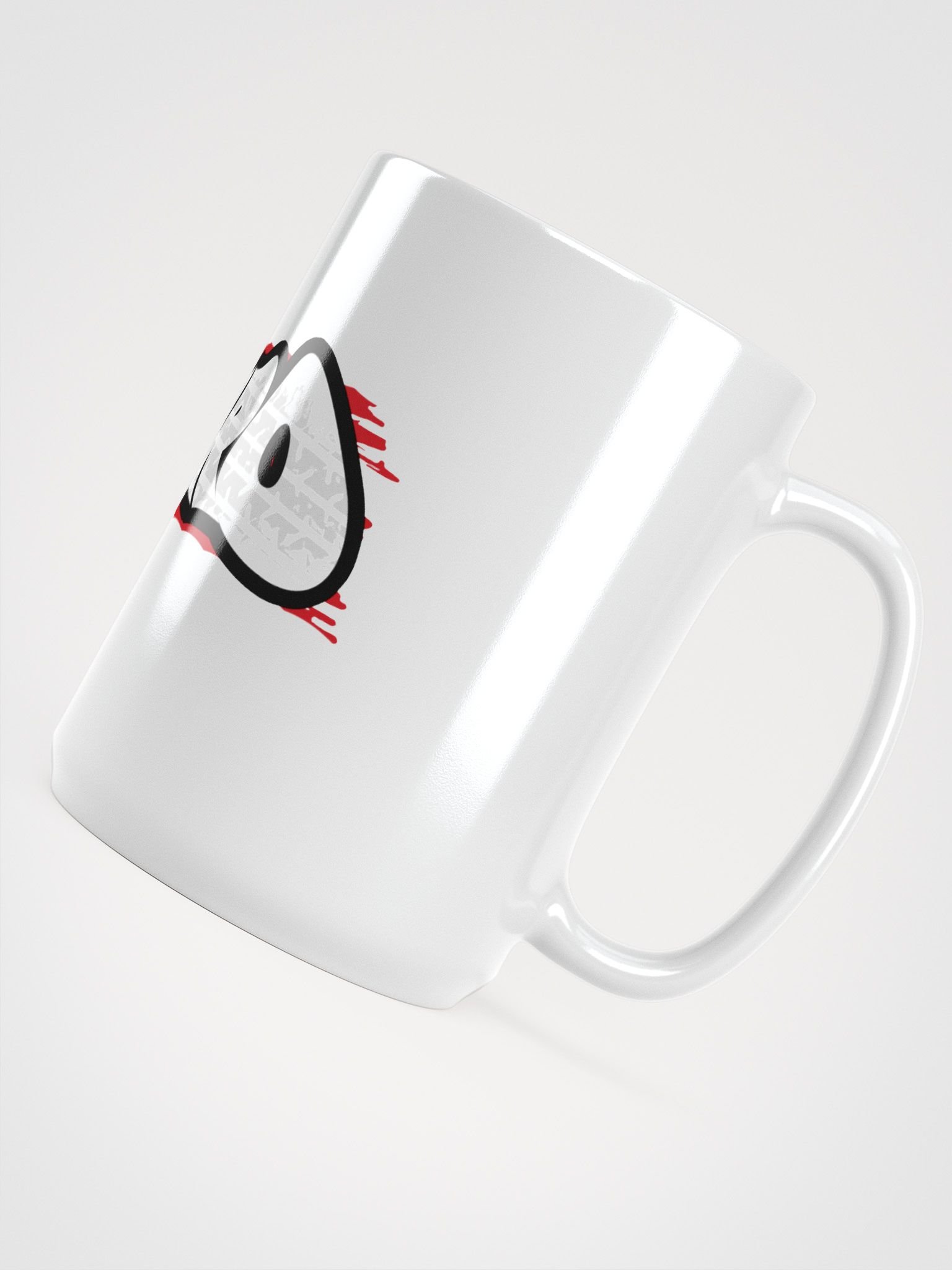 Vis Run Over Logo Glossy Mug product image (4)