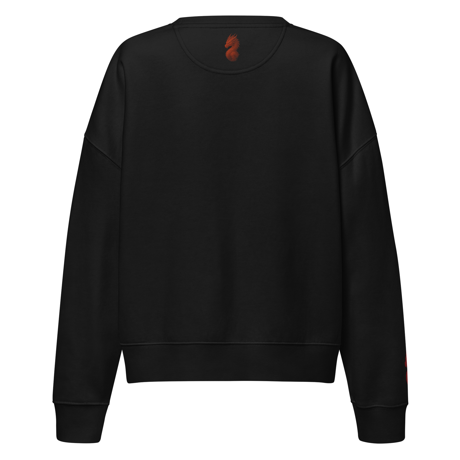🔴100% Organic Cotton - Red Dragon – Flamekeeper's Creed Sweater product image (3)