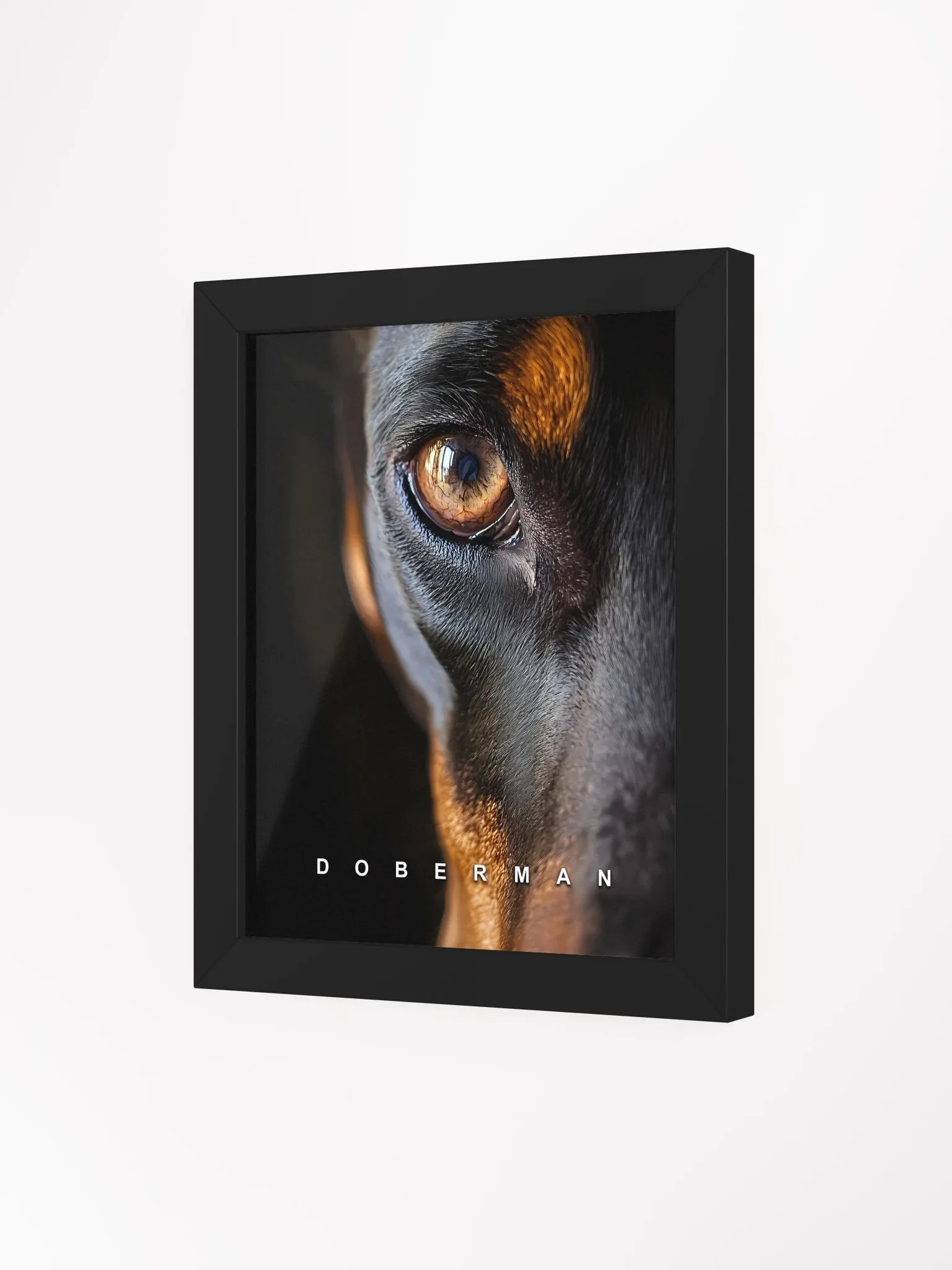 Doberman's Eye Matte Poster product image (32)