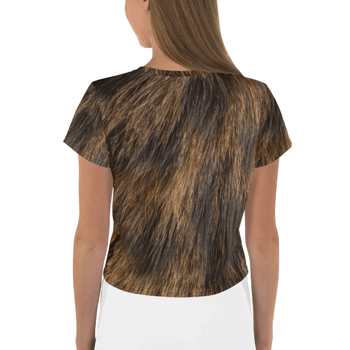 Tortoiseshell Cat Crop Tee product image (2)