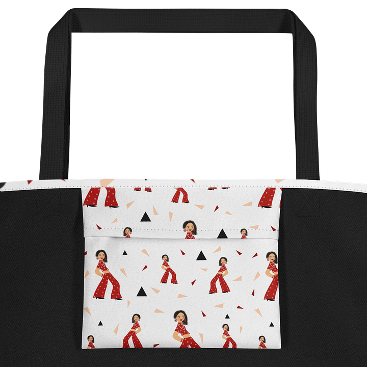 Fashionable woman All-Over Tote Bag product image (2)
