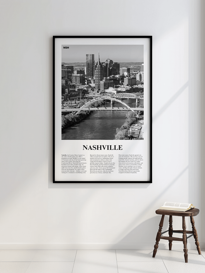 Nashville 02 Newspaper Poster product image (2)