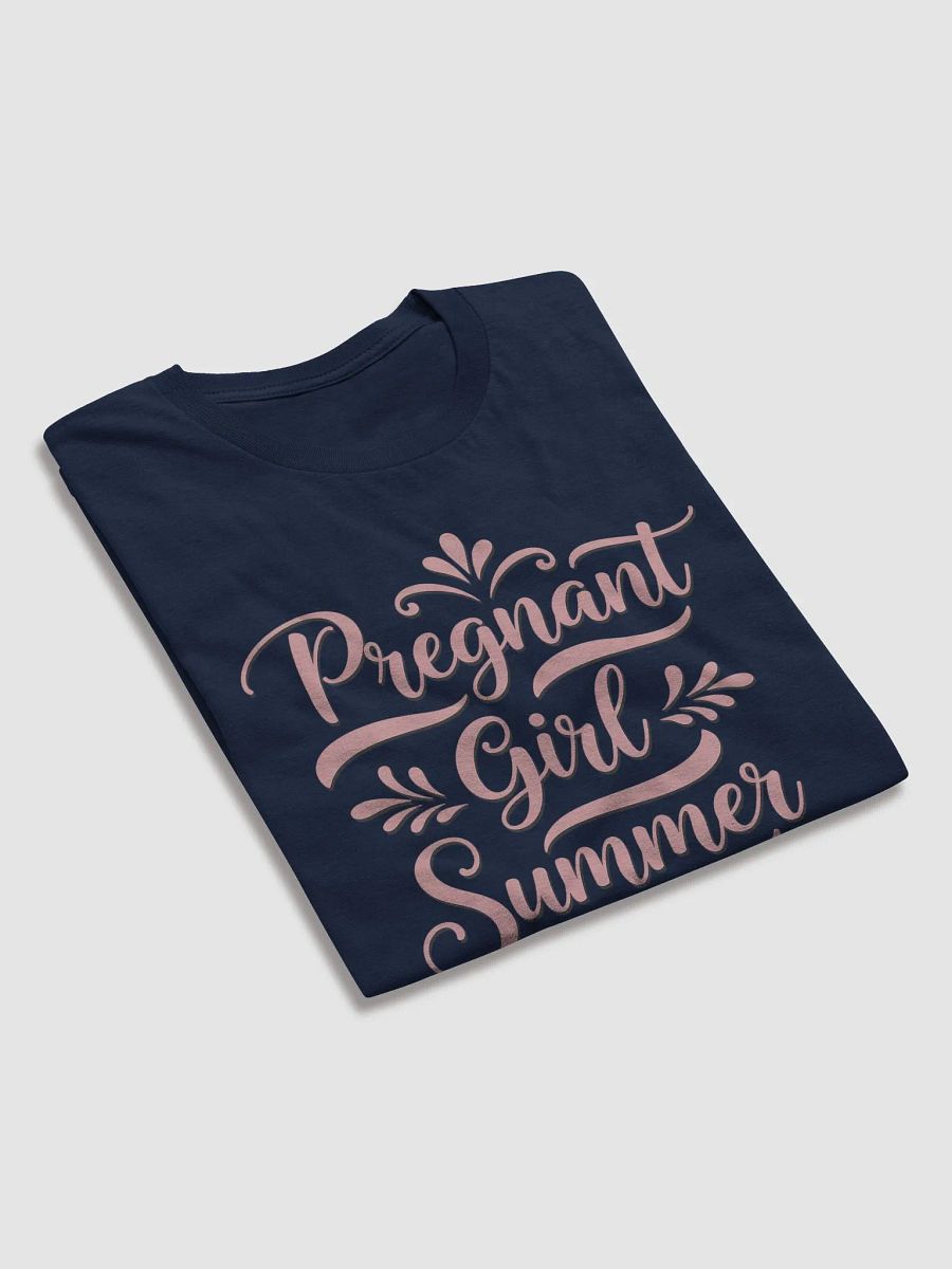 Pregnant Girl Summer - Cute Pregnancy Announcement T-Shirt for Moms-to-Be product image (21)