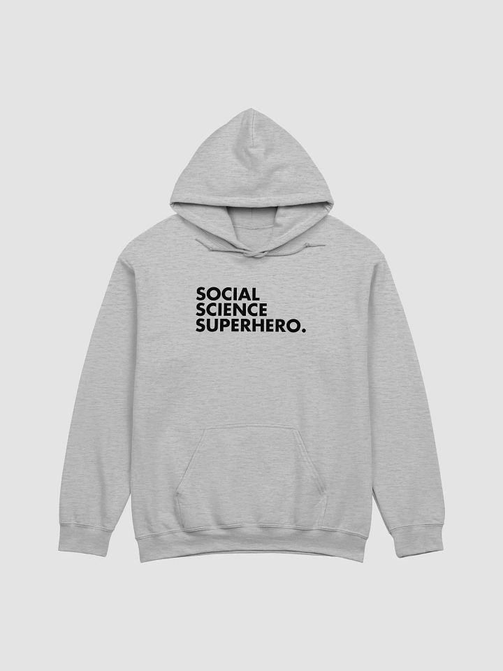 Social Science Superhero Hoodie product image (1)