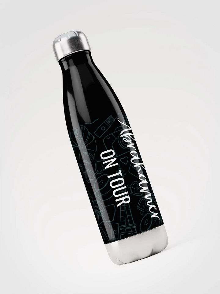 Abrahamer On Tour - Teal Stainless Steel Water Bottle product image (1)