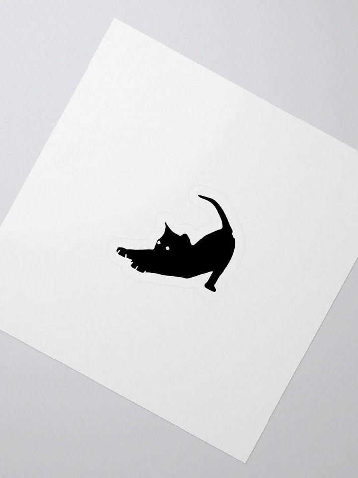Stretching Black Cat product image (2)