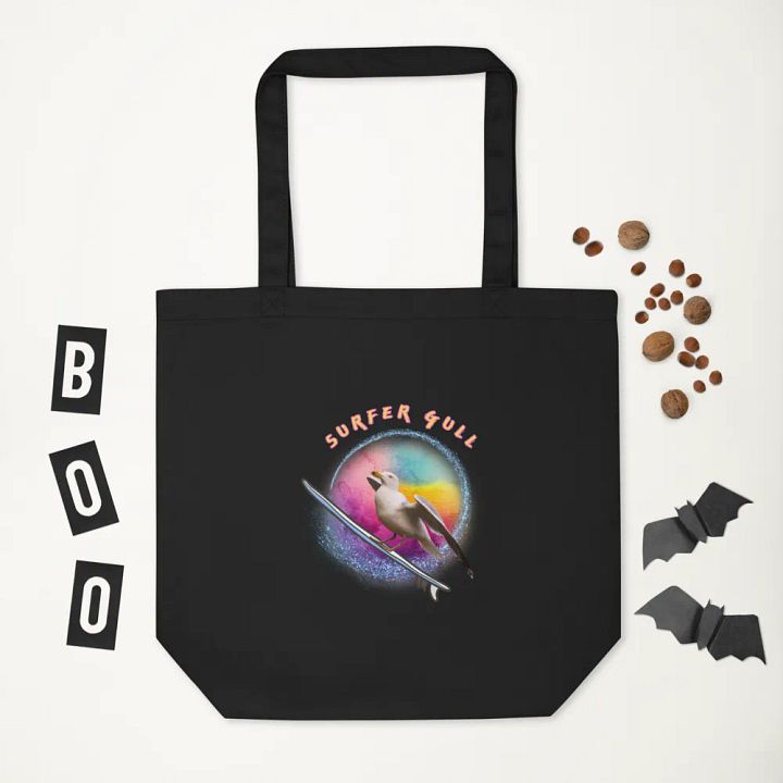 Soleil the Surfer Seagull Tote Bag product image (2)