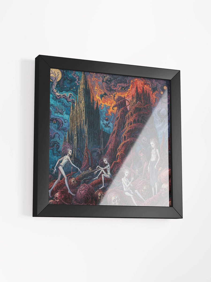 The Cathedral of Writhing Skies Framed Print product image (12)