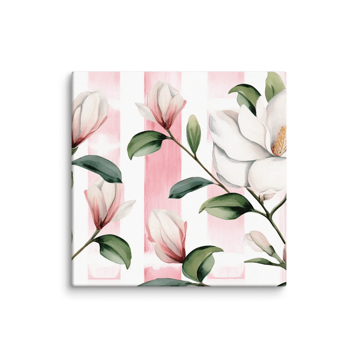 Hibiscus & Harmony: Canvas Print product image (1)
