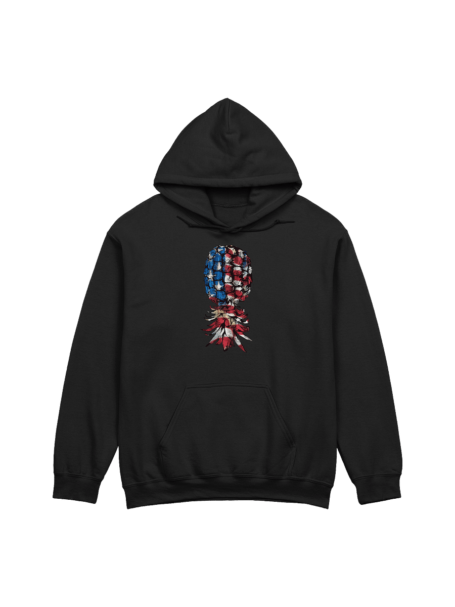 American Swinger Back Print Upside-Down Pineapple Hoodie product image (4)