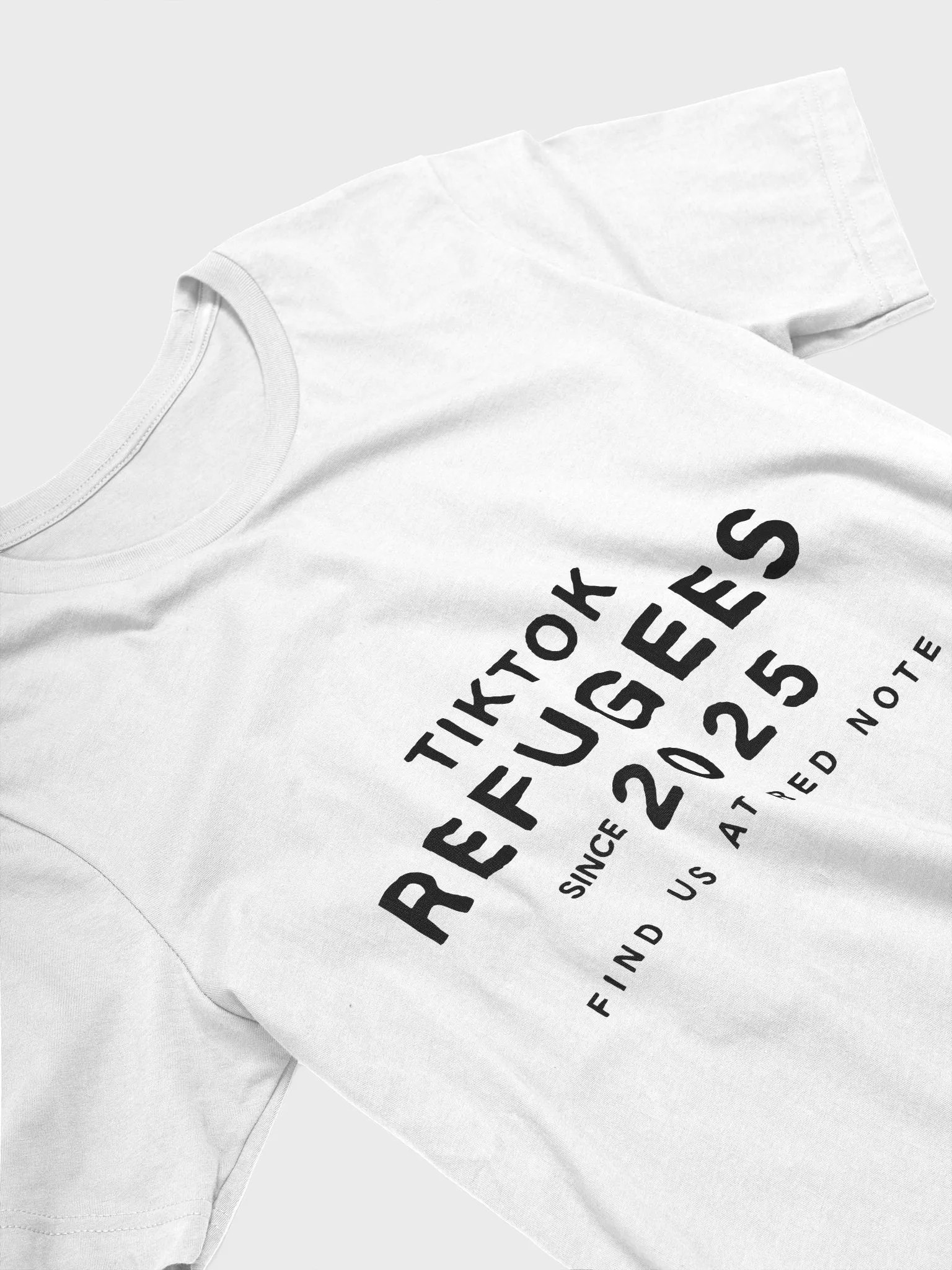 TikTok Refugees Iconic Comfort Tee product image (3)