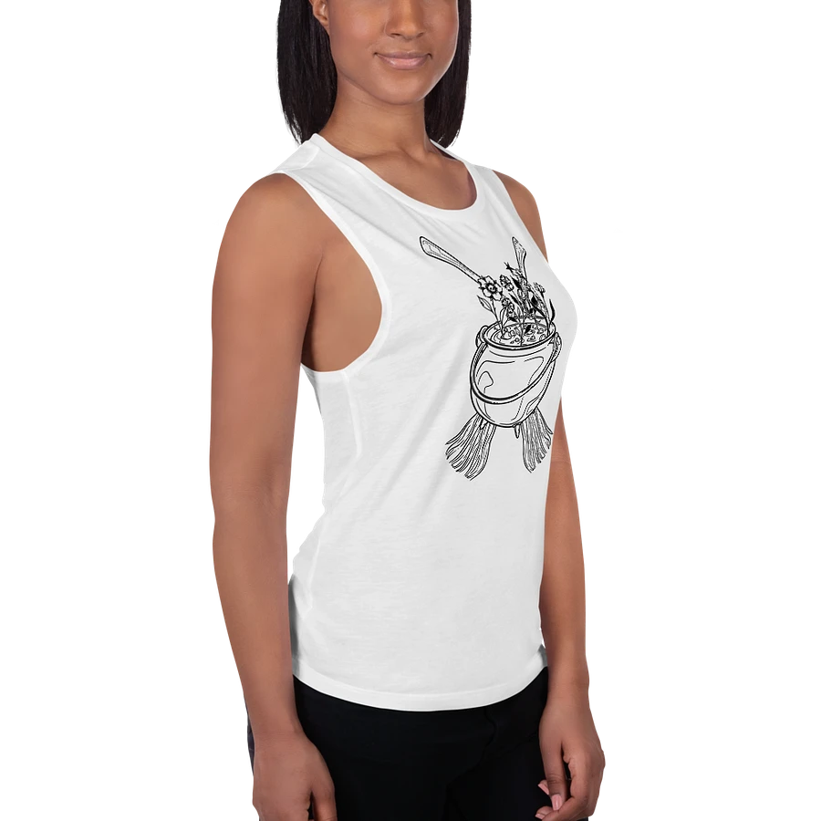 Henbane Coven Crest Bella+Canvas Women's Flowy Muscle Tank product image (49)