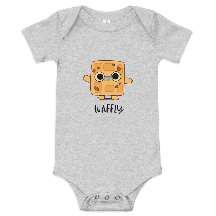 WAFFLY Ultrasoft Baby Onesie product image (1)