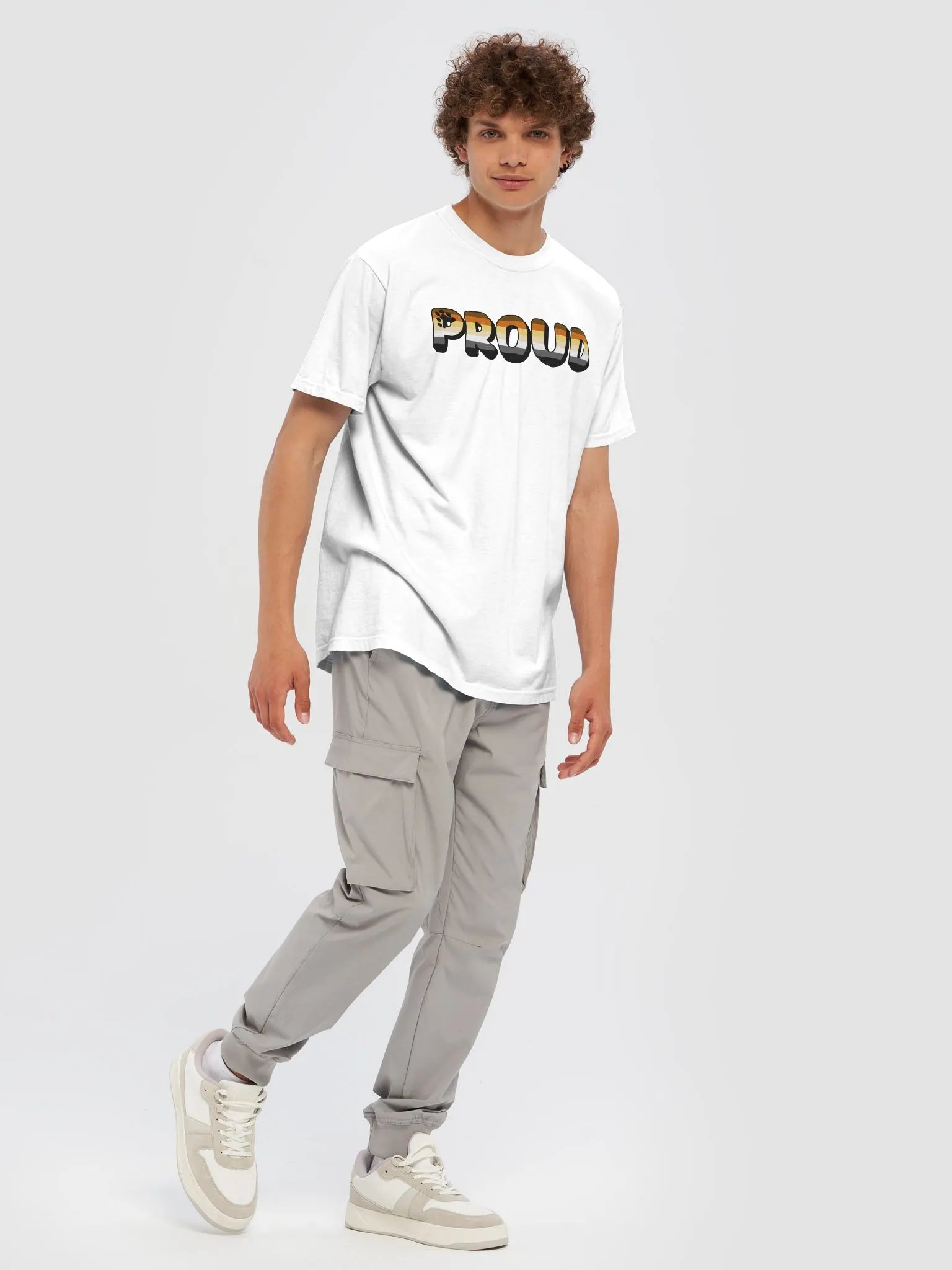 The 'PROUD bear' T-Shirt - White product image (7)