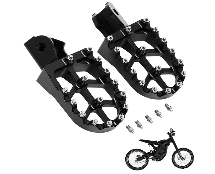 Fußrasten,Motorrad Fußrasten Breite Fußrasten CNC product image (1)
