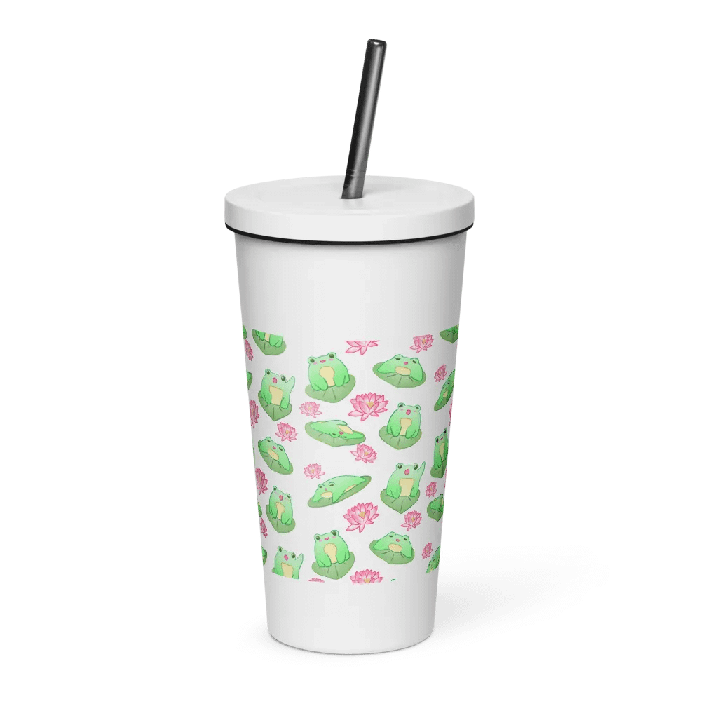 Kawaii Froggie Stainless Steel Tumbler product image (4)