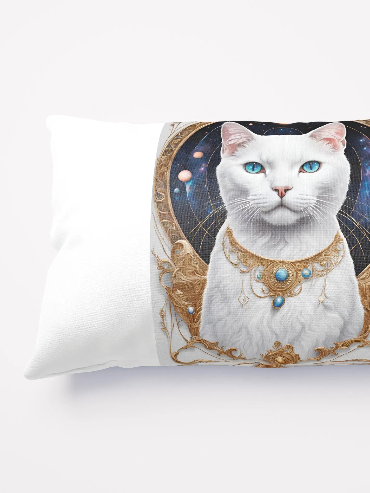 Cosmic Cat All-Over Print Pillow product image (3)