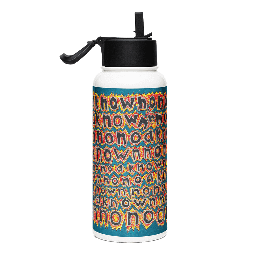 A Wild Woman Stainless Steel Water Bottle with a Straw Lid product image (4)