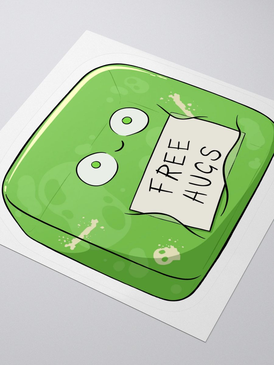 Free Hugs Gelly Cube Sticker product image (8)