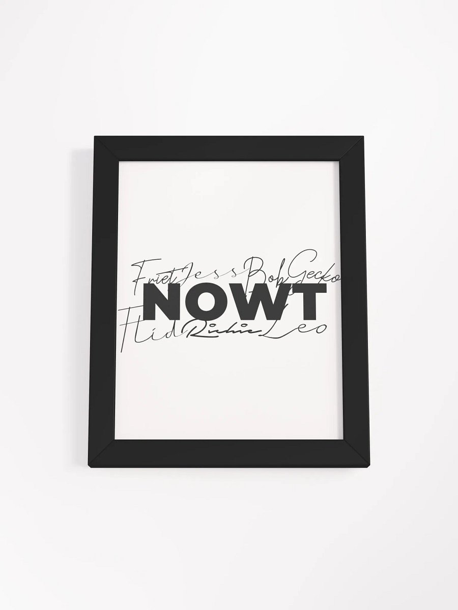 NOWT Poster: Signatures product image (2)