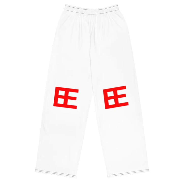 EE Red Text Sweatpants product image (1)