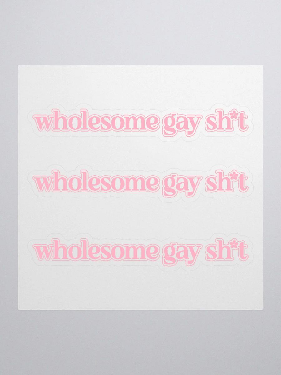Wholesome Gay Stickers product image (1)