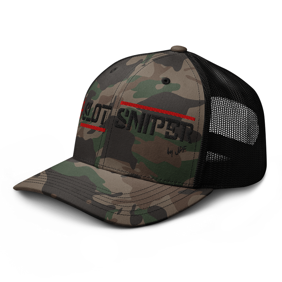 Jackpot Famous "Slot Sniper" Camo Trucker Snapback product image (6)