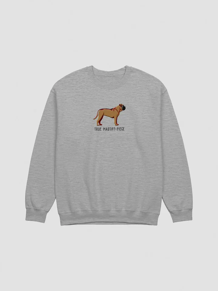 True Mastiff-Piece Sweatshirt (Embroidered) of an English Mastiff product image (10)