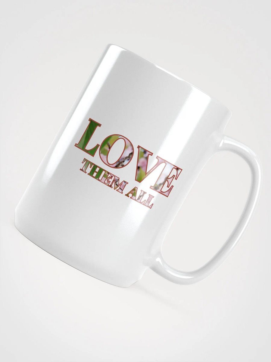 Nature Love White Glossy Mug product image (4)