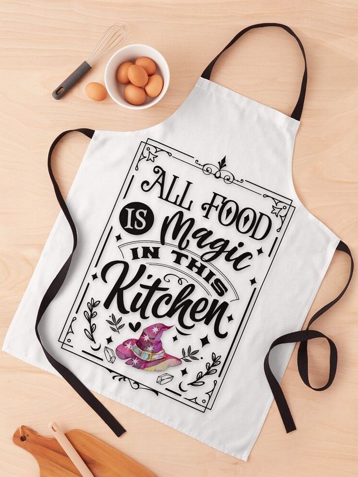 All Food is Magic in this Kitchen #1 - Apron product image (1)