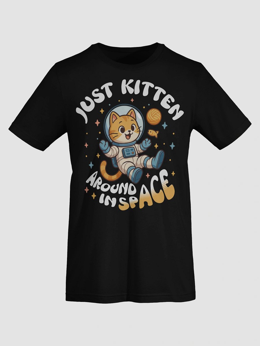 Kawaii Cat in Space T-Shirt product image (54)