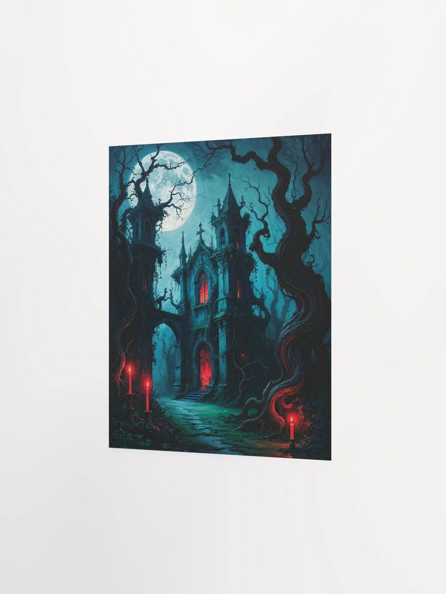 Haunted Gothic Sanctuary Matte Poster product image (13)