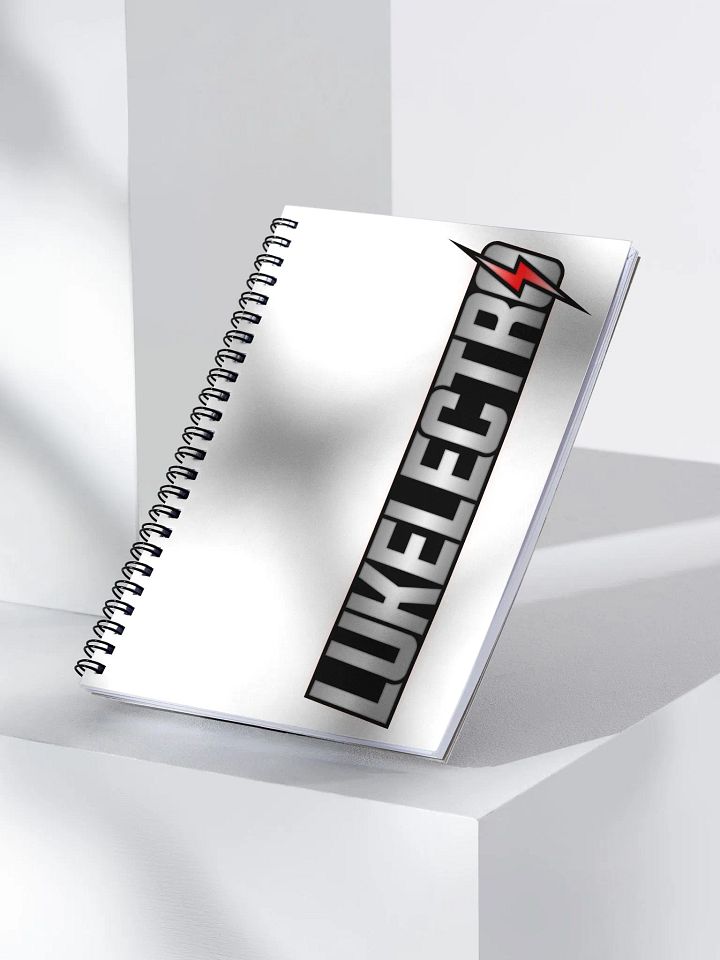 Electro Spiral Notebook product image (1)