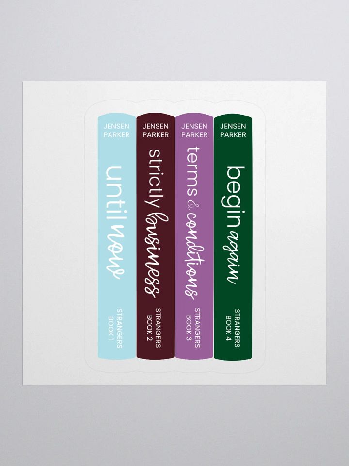 Strangers Spines Sticker product image (1)