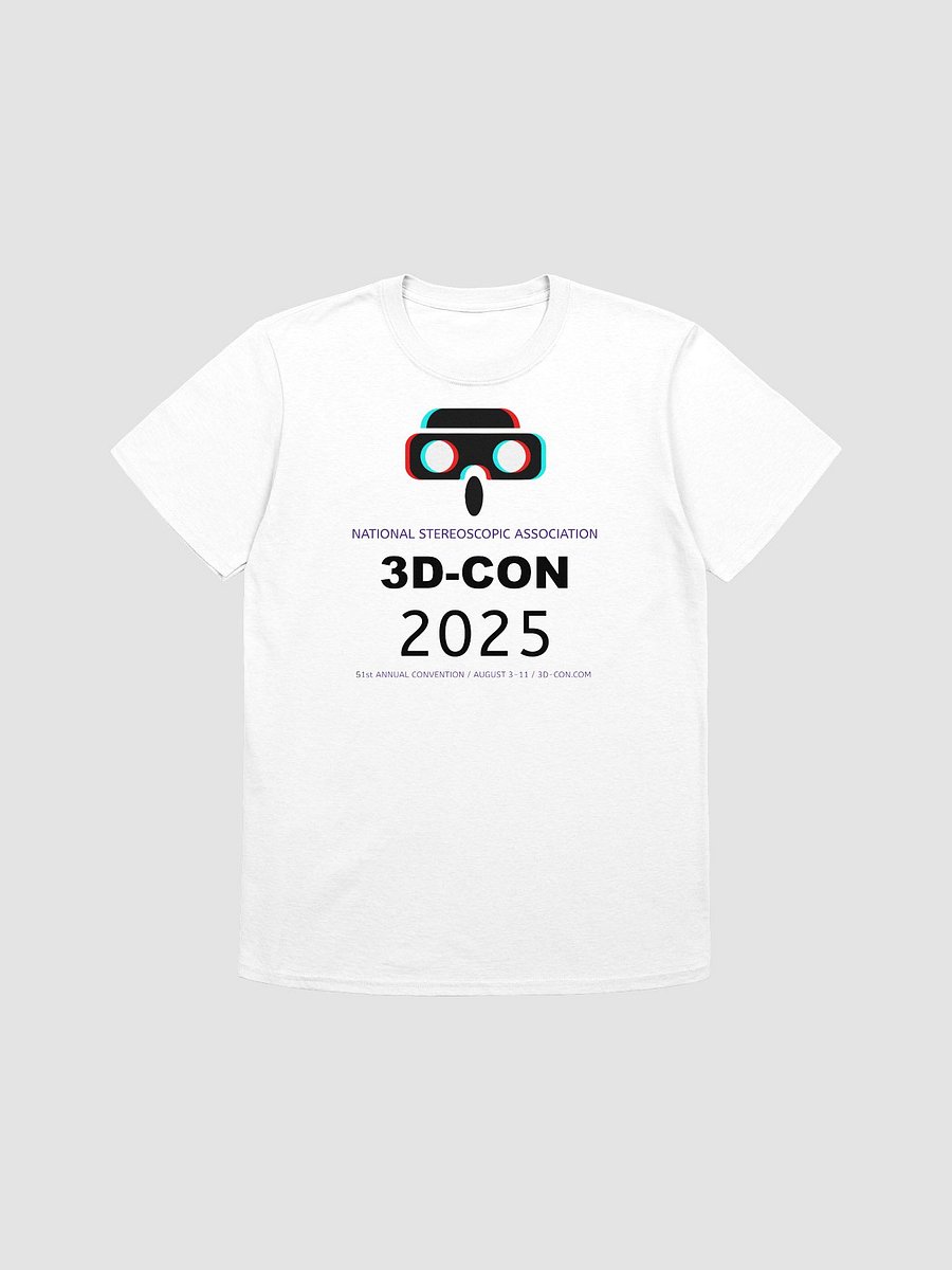 3D-Con 2025 soft lightweight T-shirt product image (1)