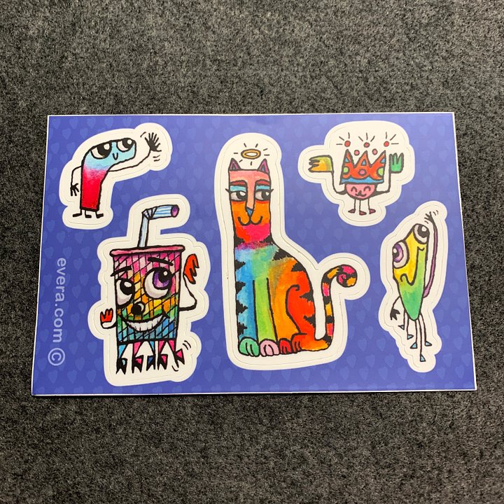 Friendly Critters Sticker Sheet product image (1)