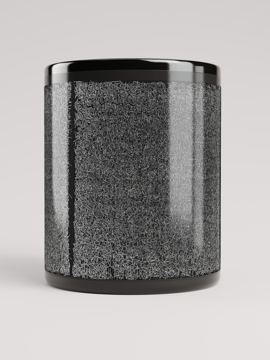 Rug Rag Reversed black glossy mug product image (5)