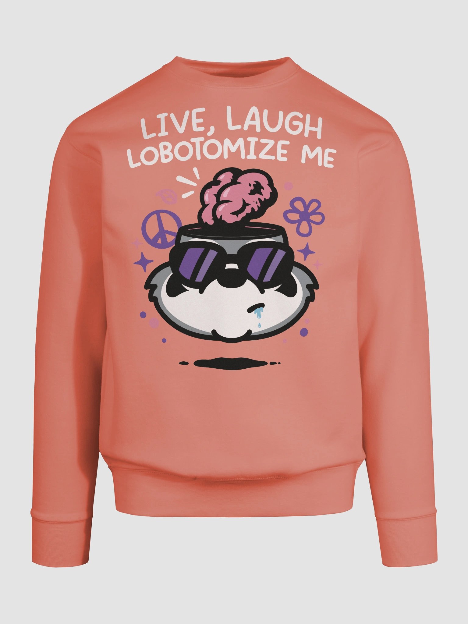 Live Laugh Lobotomize Pullover product image (94)