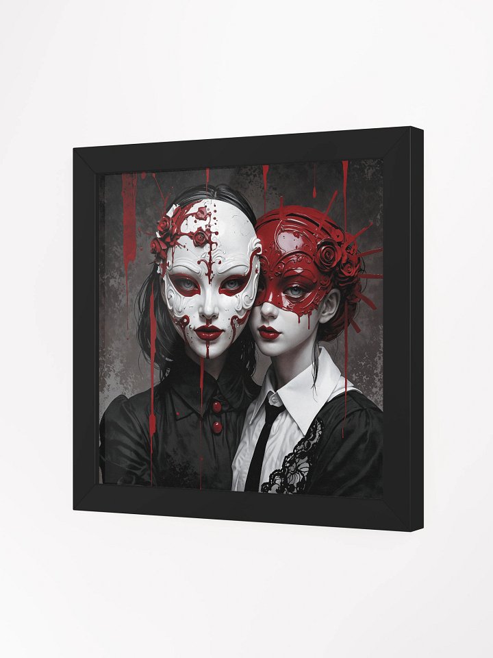 Crimson Masquerade Framed Print product image (7)