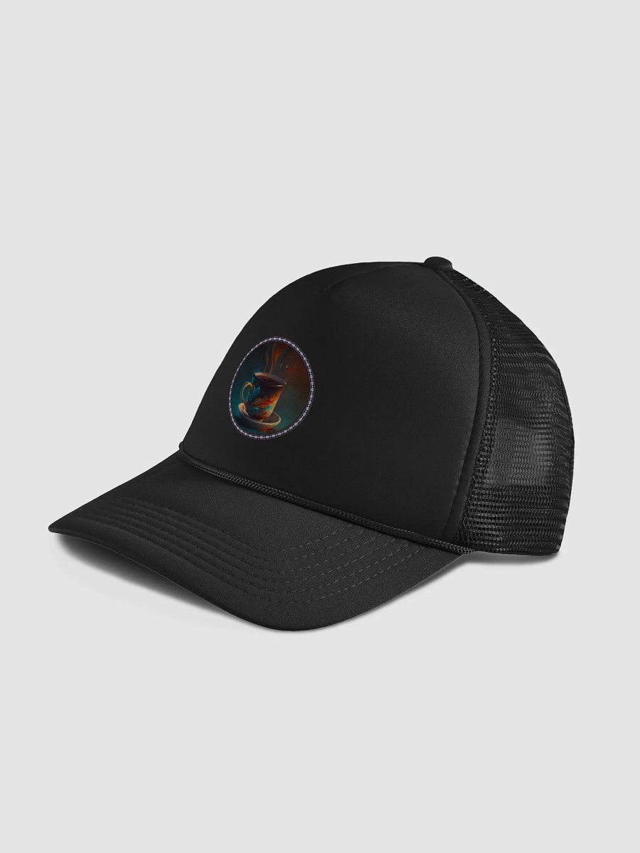 Coffee Swirls Foam Trucker Hat product image (4)