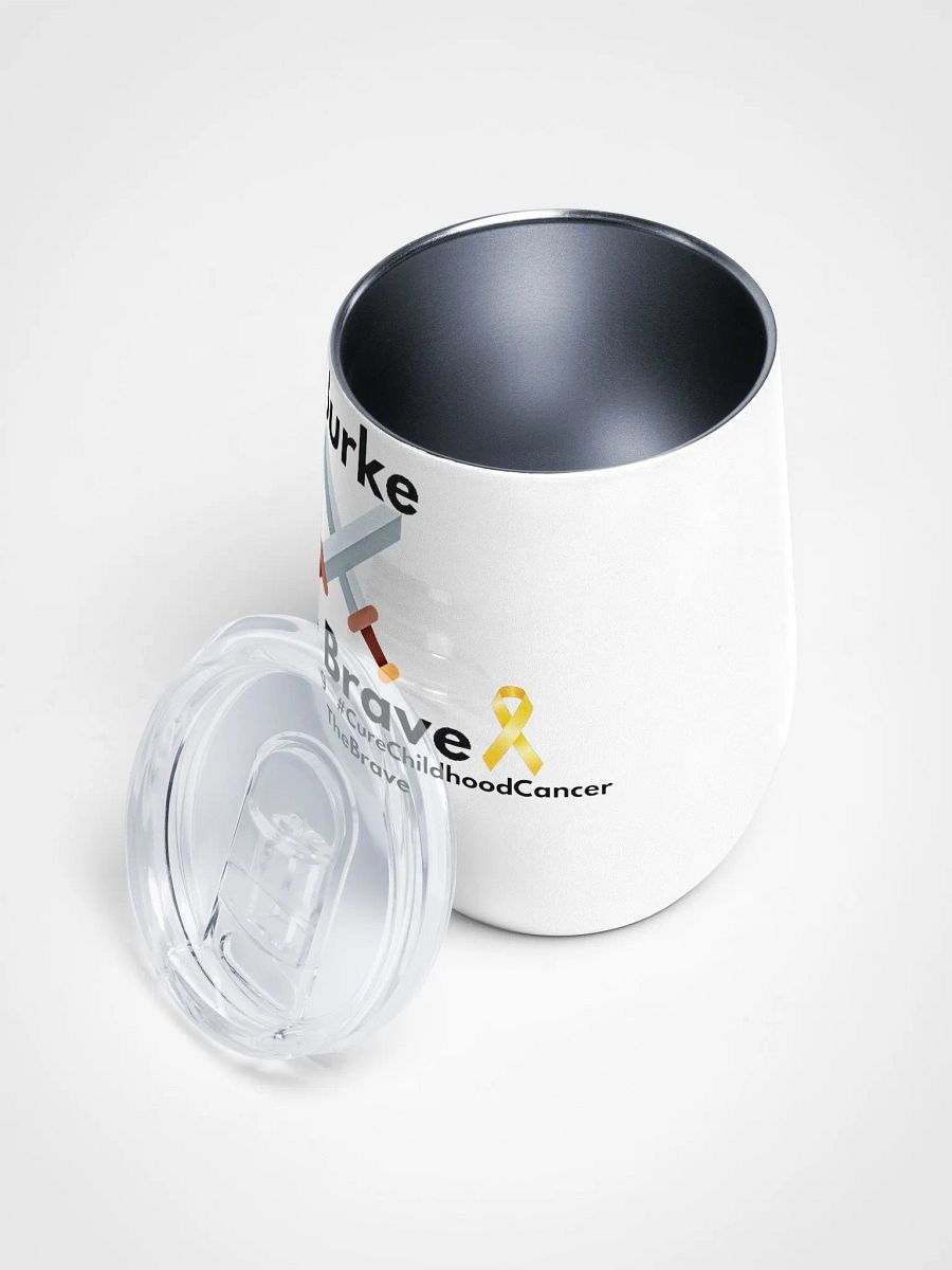 Burke The Brave wine tumbler product image (3)