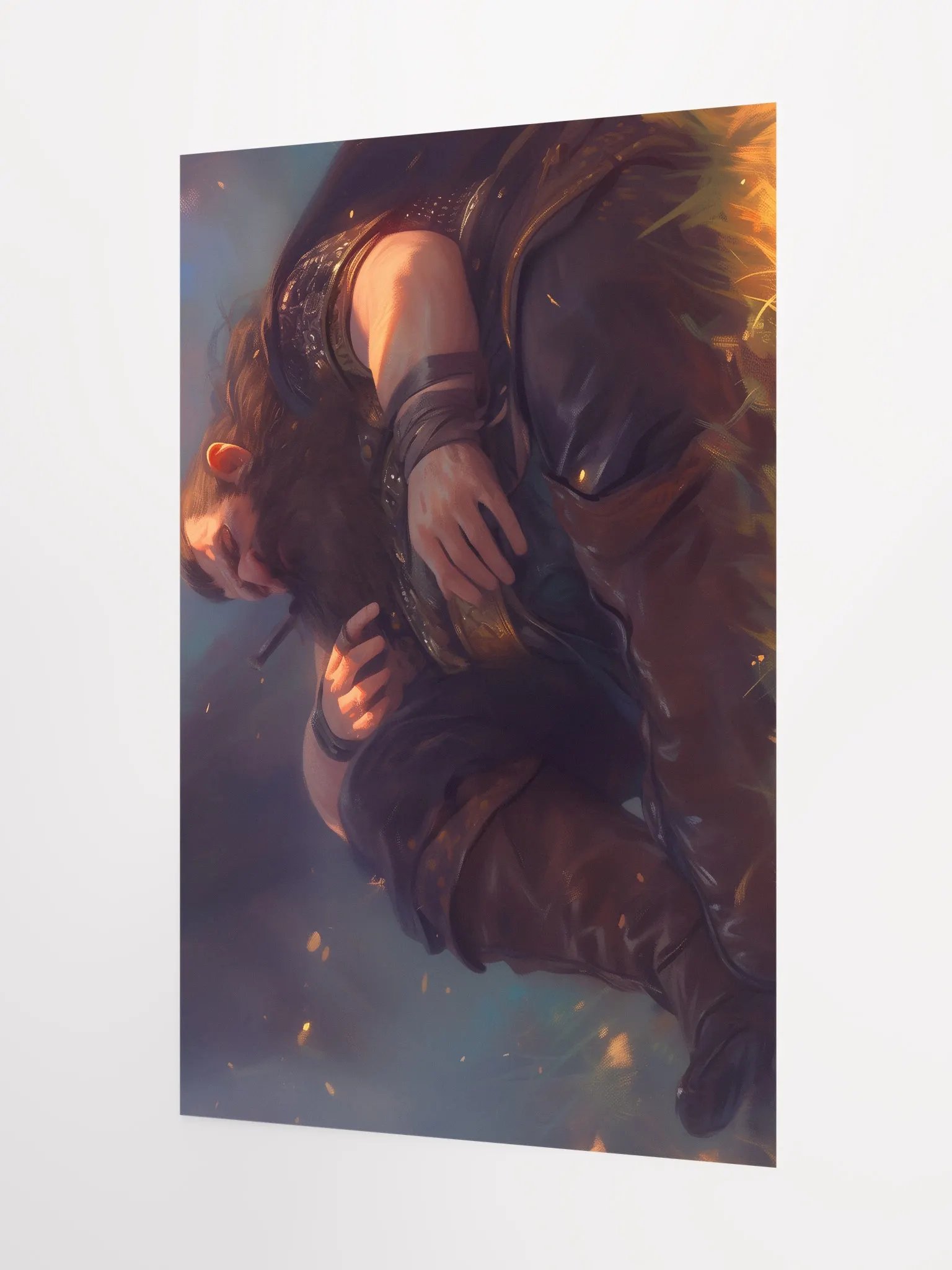 Warrior's Reflection Enhanced Matte Poster product image (3)