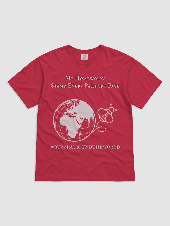 My Homework? Stamp Every Passport Page T-Shirt product image (1)