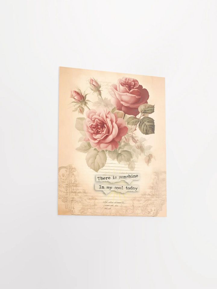 Sunshine in My Soul Floral Poster product image (2)