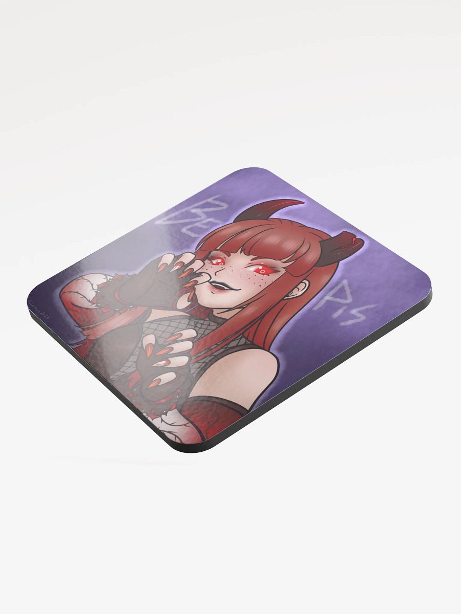 Demonic Glossed Cork Coaster product image (3)