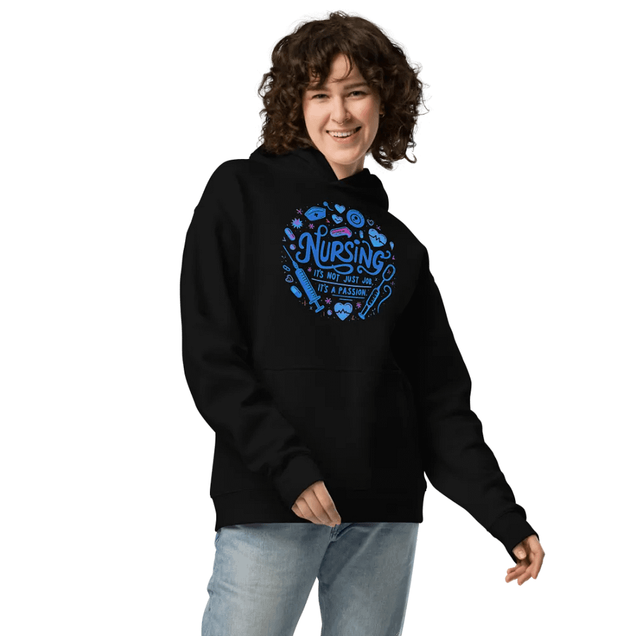 Passionate Nursing Dedication Hoodie product image (3)